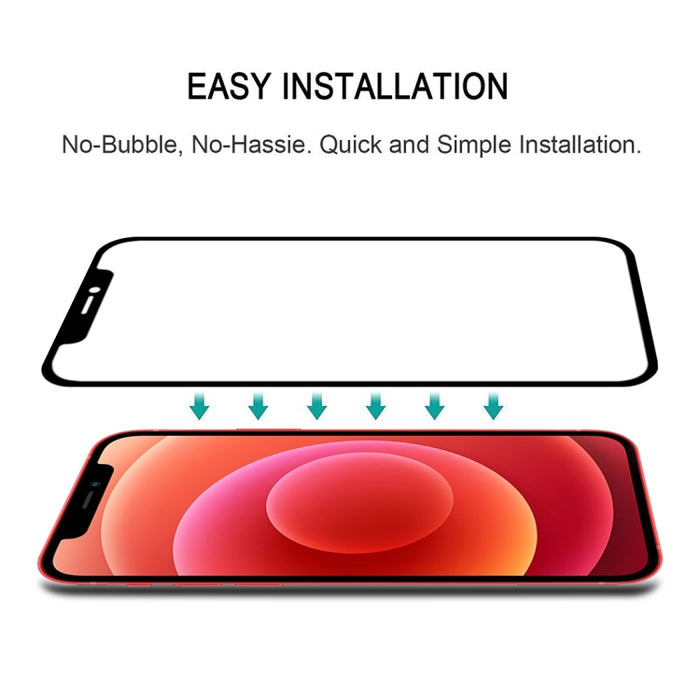 Película de vidrio templado de pantalla completa con pegamento completo de 25 piezas, For iPhone 12 mini (25 PCS), For iPhone 12 / 12 Pro (25 PCS), For iPhone 12 Pro Max (25 PCS)