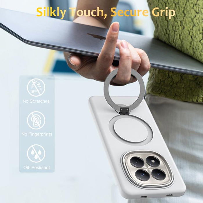 Funda híbrida de TPU y PC con soporte de anillo pivotante Gen1.5 para teléfono, For Redmi Note 15 Pro+ 5G Global 163.3mm, For Redmi Note 15 Global / Poco M8 5G, For Redmi Note 15 Pro 4G Global 163.2mm, For Redmi Note 15 Pro 5G Global 163.6mm           ...