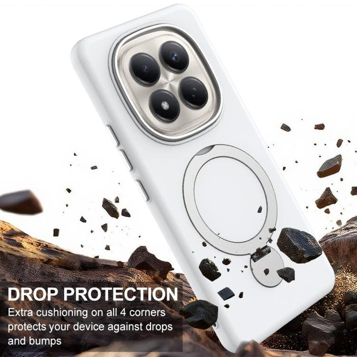 Funda híbrida de TPU y PC con soporte de anillo pivotante Gen1.5 para teléfono, For Redmi Note 15 Pro+ 5G Global 163.3mm, For Redmi Note 15 Global / Poco M8 5G, For Redmi Note 15 Pro 4G Global 163.2mm, For Redmi Note 15 Pro 5G Global 163.6mm           ...