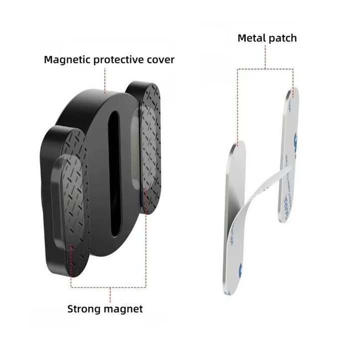 xDfind Electric Motorcycles Magnet Tracker Silicone Protective Cover, For AirTag 2nd Gen / AirTag 1st Gen