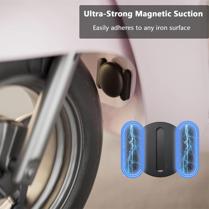 xDfind Electric Motorcycles Magnet Tracker Silicone Protective Cover, For AirTag 2nd Gen / AirTag 1st Gen