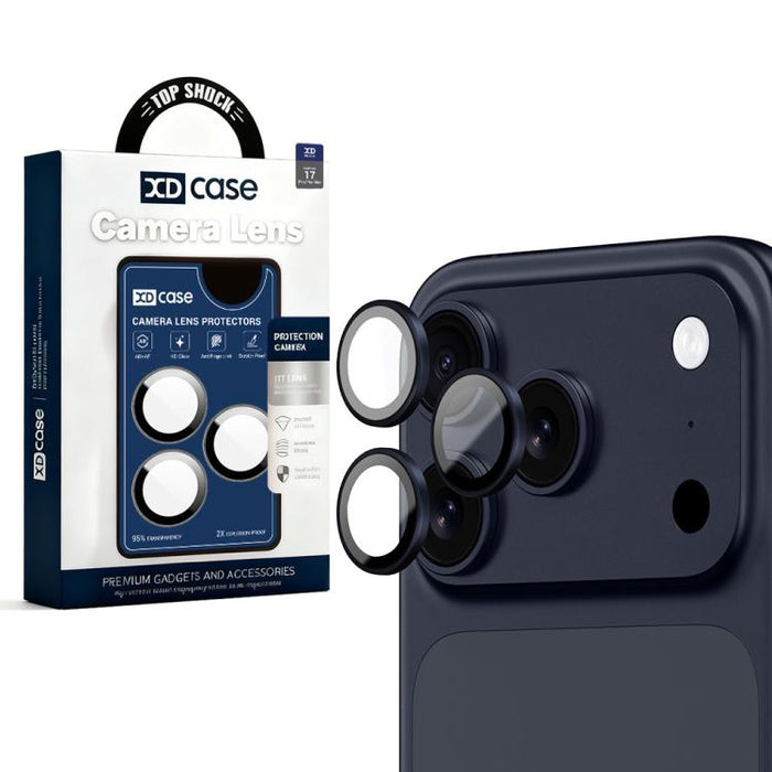XDcase AF + AR Hawkeye Camera Lens Protector with Alignment Tool, For iPhone 17 Pro Max, For iPhone 17 Pro