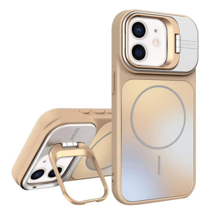 AG Frosted Lens Holder MagSafe Phone Case, For iPhone 12 Pro Max, For iPhone 12 Pro, For iPhone 11