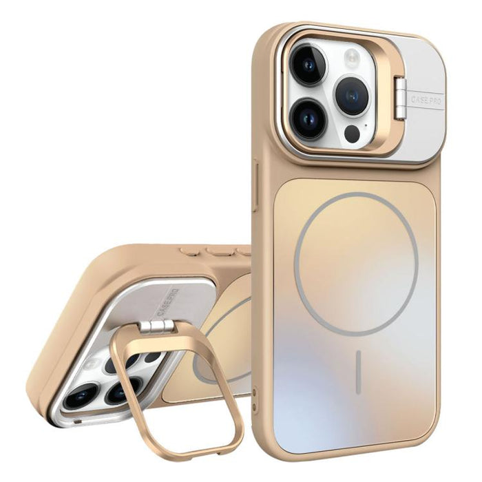 AG Frosted Lens Holder MagSafe Phone Case, For iPhone 12 Pro Max, For iPhone 12 Pro, For iPhone 11