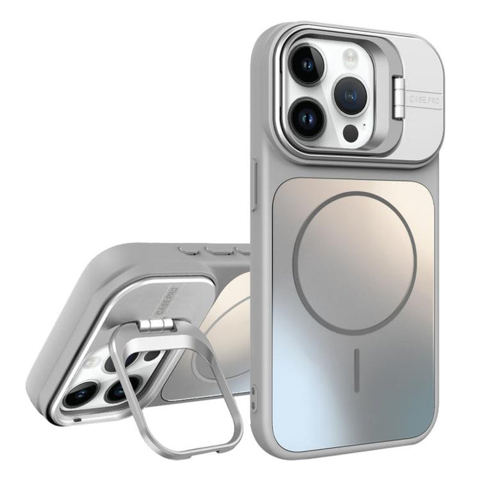 AG Frosted Lens Holder MagSafe Phone Case, For iPhone 12 Pro Max, For iPhone 12 Pro, For iPhone 11
