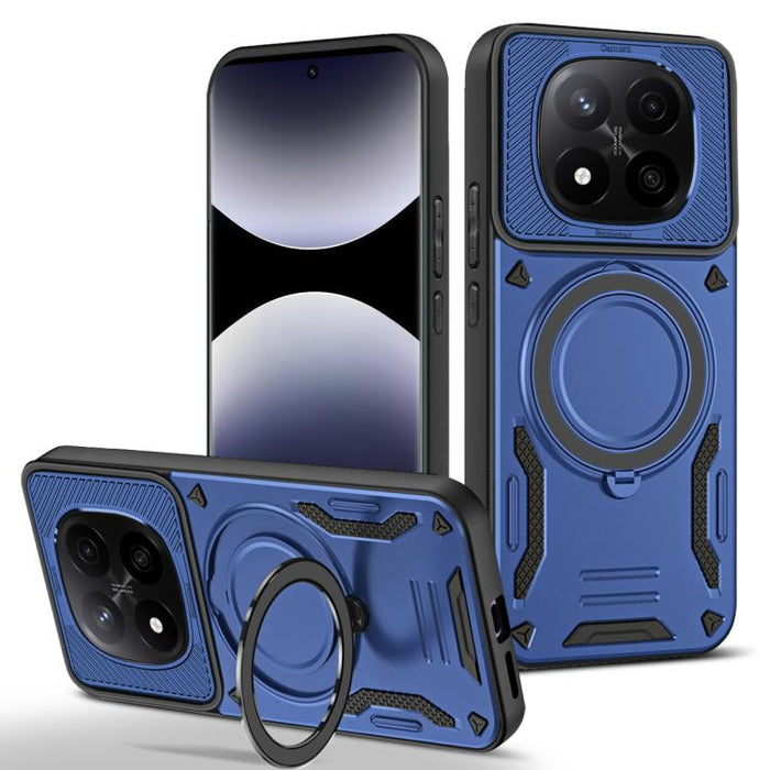 Funda para teléfono MagSafe 2 en 1 de TPU con soporte giratorio, For Redmi K90 Pro Max / Poco F8 Ultra 5G, For Redmi K90 / Poco F8 Pro 5G, For Redmi 15C 5G / 4G EU 173mm, For Redmi A5 4G 173.3mm, For Redmi 14C 5G / 4G, For Redmi Note 14 Pro+ 5G