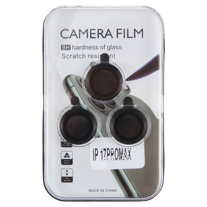 Back Camera Cover 9H Tempered Glass Lens Film, For iPhone 17 Pro Max, For iPhone 17 Pro, For iPhone 17