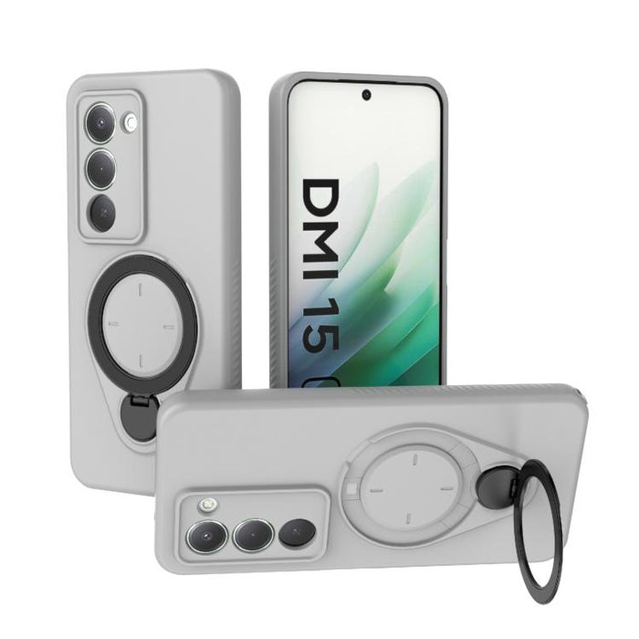 Funda Ring Shield MagSafe de TPU para teléfono con soporte giratorio de 360 grados, For Redmi Note 15 Pro+ 5G 163.3mm, For Redmi Note 15 4G / 5G Global 164mm, For Redmi Note 15 Pro 4G Global 163.2mm, For Redmi Note 15 Pro 5G Global 163.6mm           ...