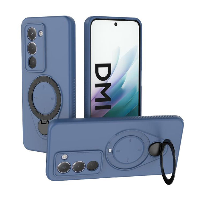 Funda Ring Shield MagSafe de TPU para teléfono con soporte giratorio de 360 grados, For Redmi Note 15 Pro+ 5G 163.3mm, For Redmi Note 15 4G / 5G Global 164mm, For Redmi Note 15 Pro 4G Global 163.2mm, For Redmi Note 15 Pro 5G Global 163.6mm           ...