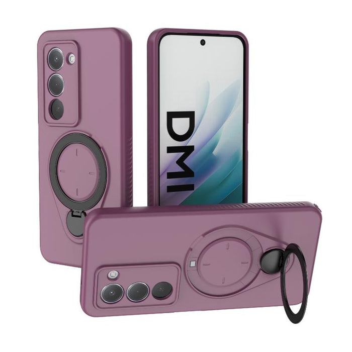 Funda Ring Shield MagSafe de TPU para teléfono con soporte giratorio de 360 grados, For Redmi Note 15 Pro+ 5G 163.3mm, For Redmi Note 15 4G / 5G Global 164mm, For Redmi Note 15 Pro 4G Global 163.2mm, For Redmi Note 15 Pro 5G Global 163.6mm           ...