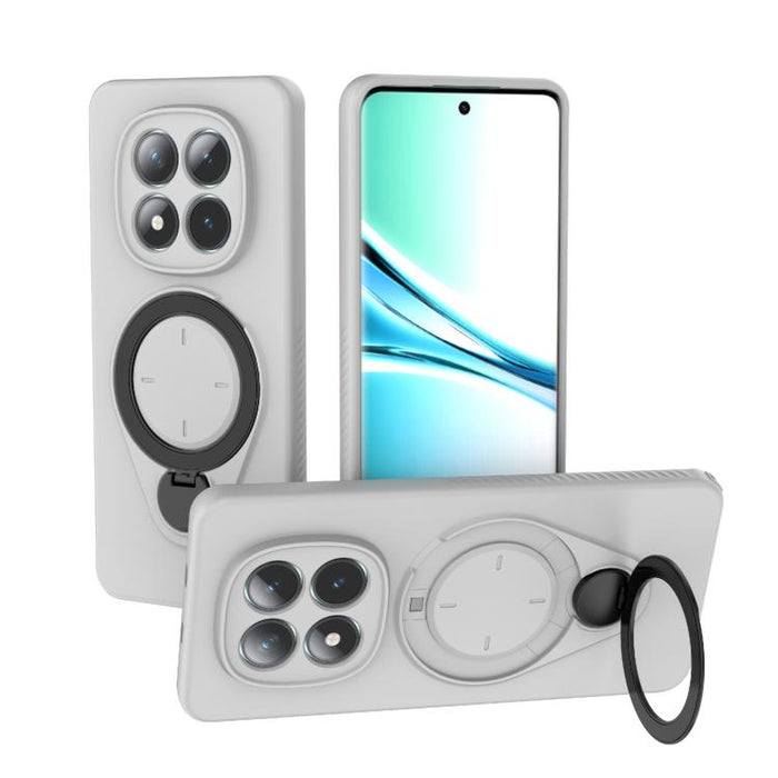 Funda Ring Shield MagSafe de TPU para teléfono con soporte giratorio de 360 grados, For Redmi Note 15 Pro+ 5G 163.3mm, For Redmi Note 15 4G / 5G Global 164mm, For Redmi Note 15 Pro 4G Global 163.2mm, For Redmi Note 15 Pro 5G Global 163.6mm           ...