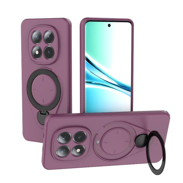 Funda Ring Shield MagSafe de TPU para teléfono con soporte giratorio de 360 grados, For Redmi Note 15 Pro+ 5G 163.3mm, For Redmi Note 15 4G / 5G Global 164mm, For Redmi Note 15 Pro 4G Global 163.2mm, For Redmi Note 15 Pro 5G Global 163.6mm           ...