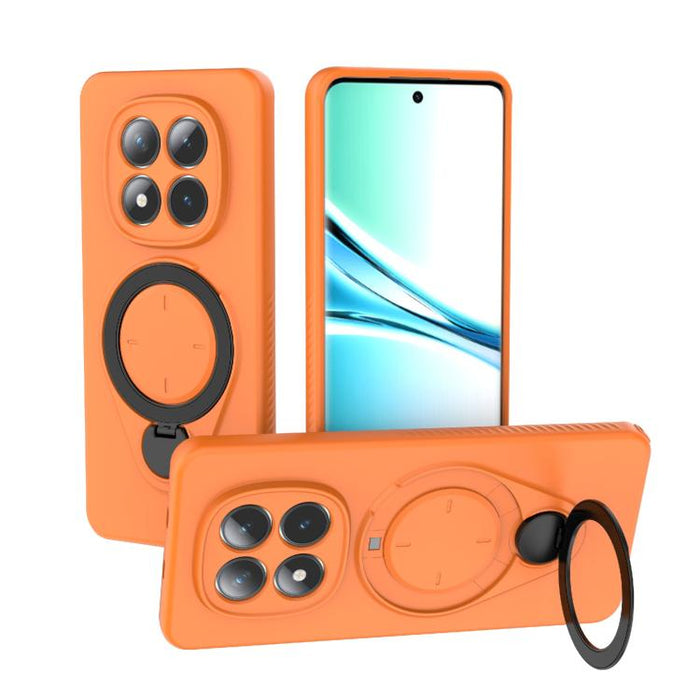 Funda Ring Shield MagSafe de TPU para teléfono con soporte giratorio de 360 grados, For Redmi Note 15 Pro+ 5G 163.3mm, For Redmi Note 15 4G / 5G Global 164mm, For Redmi Note 15 Pro 4G Global 163.2mm, For Redmi Note 15 Pro 5G Global 163.6mm           ...