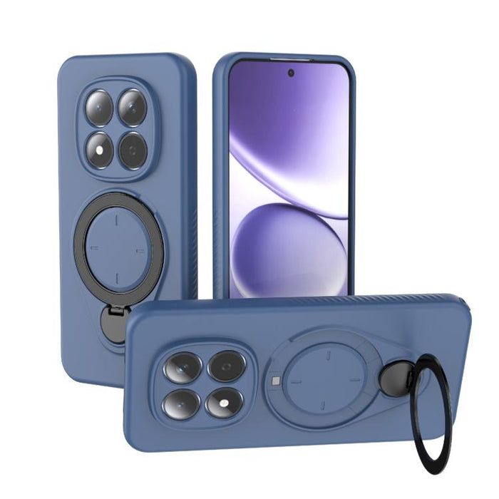 Funda Ring Shield MagSafe de TPU para teléfono con soporte giratorio de 360 grados, For Redmi Note 15 Pro+ 5G 163.3mm, For Redmi Note 15 4G / 5G Global 164mm, For Redmi Note 15 Pro 4G Global 163.2mm, For Redmi Note 15 Pro 5G Global 163.6mm           ...