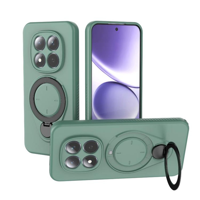 Funda Ring Shield MagSafe de TPU para teléfono con soporte giratorio de 360 grados, For Redmi Note 15 Pro+ 5G 163.3mm, For Redmi Note 15 4G / 5G Global 164mm, For Redmi Note 15 Pro 4G Global 163.2mm, For Redmi Note 15 Pro 5G Global 163.6mm           ...