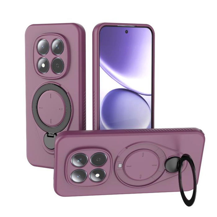 Funda Ring Shield MagSafe de TPU para teléfono con soporte giratorio de 360 grados, For Redmi Note 15 Pro+ 5G 163.3mm, For Redmi Note 15 4G / 5G Global 164mm, For Redmi Note 15 Pro 4G Global 163.2mm, For Redmi Note 15 Pro 5G Global 163.6mm           ...