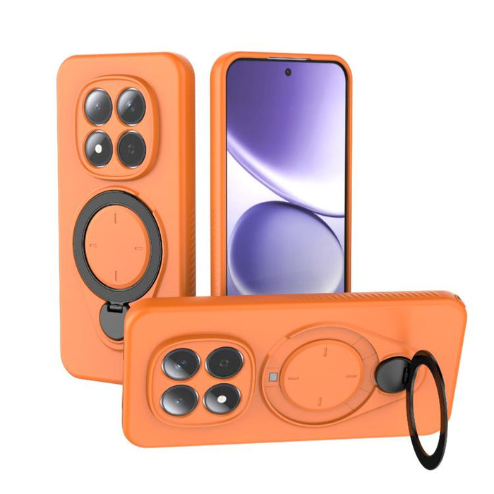Funda Ring Shield MagSafe de TPU para teléfono con soporte giratorio de 360 grados, For Redmi Note 15 Pro+ 5G 163.3mm, For Redmi Note 15 4G / 5G Global 164mm, For Redmi Note 15 Pro 4G Global 163.2mm, For Redmi Note 15 Pro 5G Global 163.6mm           ...
