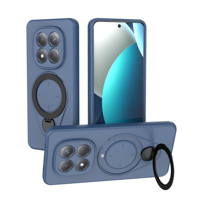 Funda Ring Shield MagSafe de TPU para teléfono con soporte giratorio de 360 grados, For Redmi Note 15 Pro+ 5G 163.3mm, For Redmi Note 15 4G / 5G Global 164mm, For Redmi Note 15 Pro 4G Global 163.2mm, For Redmi Note 15 Pro 5G Global 163.6mm           ...
