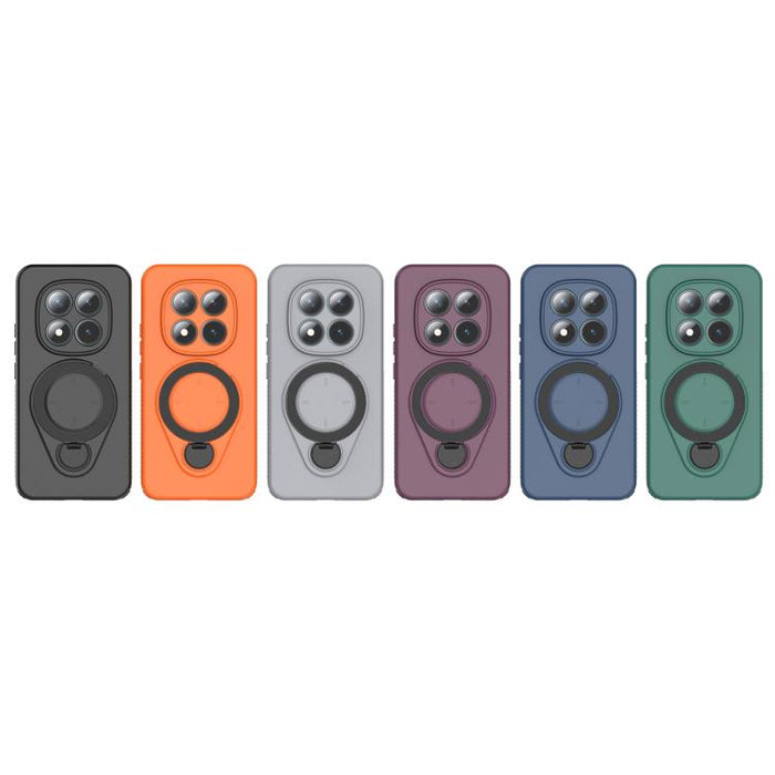Funda Ring Shield MagSafe de TPU para teléfono con soporte giratorio de 360 grados, For Redmi Note 15 Pro+ 5G 163.3mm, For Redmi Note 15 4G / 5G Global 164mm, For Redmi Note 15 Pro 4G Global 163.2mm, For Redmi Note 15 Pro 5G Global 163.6mm           ...