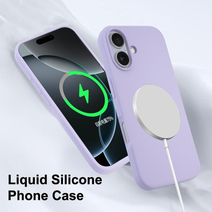 Liquid Silicone Full Coverage MagSafe Phone Case, For iPhone 17 Pro Max, For iPhone 17 Pro, For iPhone 17, For iPhone Air