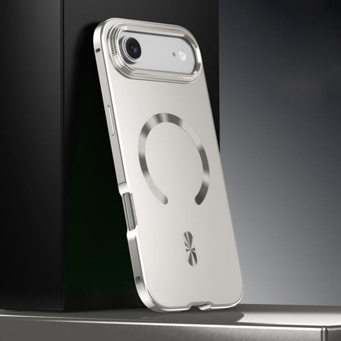 Frosted Magnetic Shield MagSafe Alloy Metal Phone Case, For iPhone 17 Pro Max, For iPhone 17 Pro, For iPhone 17, For iPhone Air, For iPhone 16 Pro Max, For iPhone 16 Pro, For iPhone 15 Pro Max, For iPhone 15 Pro