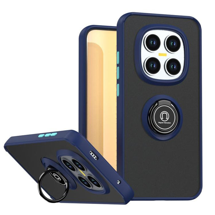 Funda para teléfono Q Shadow 1 Series de TPU + PC con anillo, For Redmi A7 Pro 4G / 5G 171mm, For Redmi 15a 5G, For Redmi Note 15 Pro 4G Global 163.2mm, For Redmi 15C 5G / 4G EU 173mm, For Redmi 15C 5G / 4G Global 171mm
