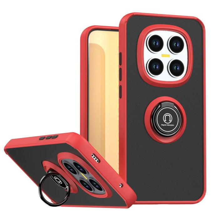 Funda para teléfono Q Shadow 1 Series de TPU + PC con anillo, For Redmi A7 Pro 4G / 5G 171mm, For Redmi 15a 5G, For Redmi Note 15 Pro 4G Global 163.2mm, For Redmi 15C 5G / 4G EU 173mm, For Redmi 15C 5G / 4G Global 171mm