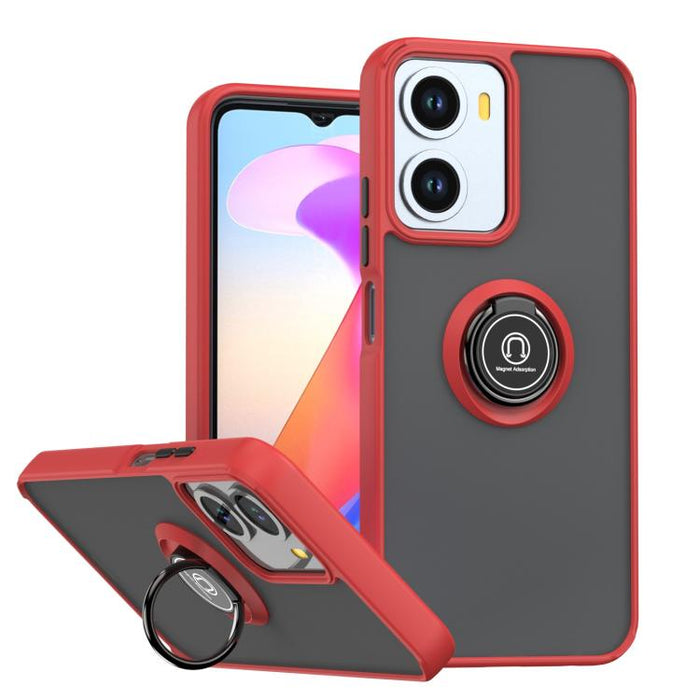 Funda para teléfono Q Shadow 1 Series de TPU + PC con anillo, For Redmi A7 Pro 4G / 5G 171mm, For Redmi 15a 5G, For Redmi Note 15 Pro 4G Global 163.2mm, For Redmi 15C 5G / 4G EU 173mm, For Redmi 15C 5G / 4G Global 171mm
