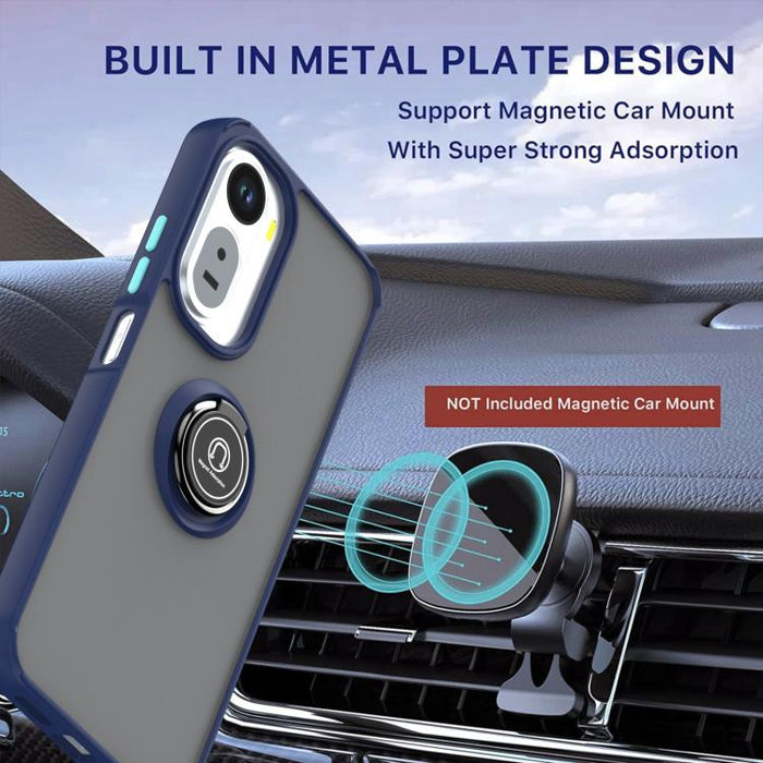 Funda para teléfono Q Shadow 1 Series de TPU + PC con anillo, For Redmi A7 Pro 4G / 5G 171mm, For Redmi 15a 5G, For Redmi Note 15 Pro 4G Global 163.2mm, For Redmi 15C 5G / 4G EU 173mm, For Redmi 15C 5G / 4G Global 171mm