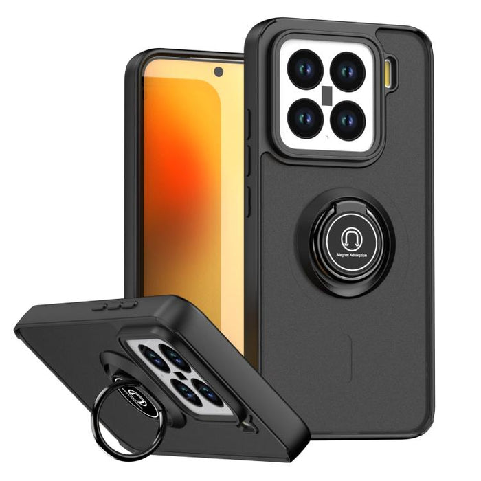 Funda para teléfono Q Shadow 1 Series de TPU + PC con anillo, For Xiaomi 17T Pro 5G, For Xiaomi 17T 5G, For Xiaomi 17 Pro Max, For Xiaomi 17 Pro, For Xiaomi 17, For Xiaomi 15T Pro 5G, For Xiaomi 15T 5G, For Xiaomi 15 5G