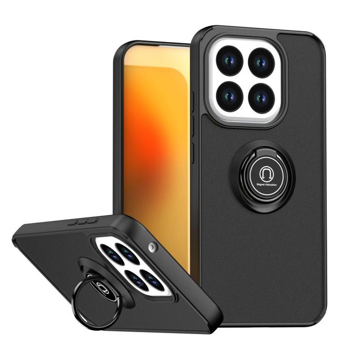 Funda para teléfono Q Shadow 1 Series de TPU + PC con anillo, For Xiaomi 17T Pro 5G, For Xiaomi 17T 5G, For Xiaomi 17 Pro Max, For Xiaomi 17 Pro, For Xiaomi 17, For Xiaomi 15T Pro 5G, For Xiaomi 15T 5G, For Xiaomi 15 5G