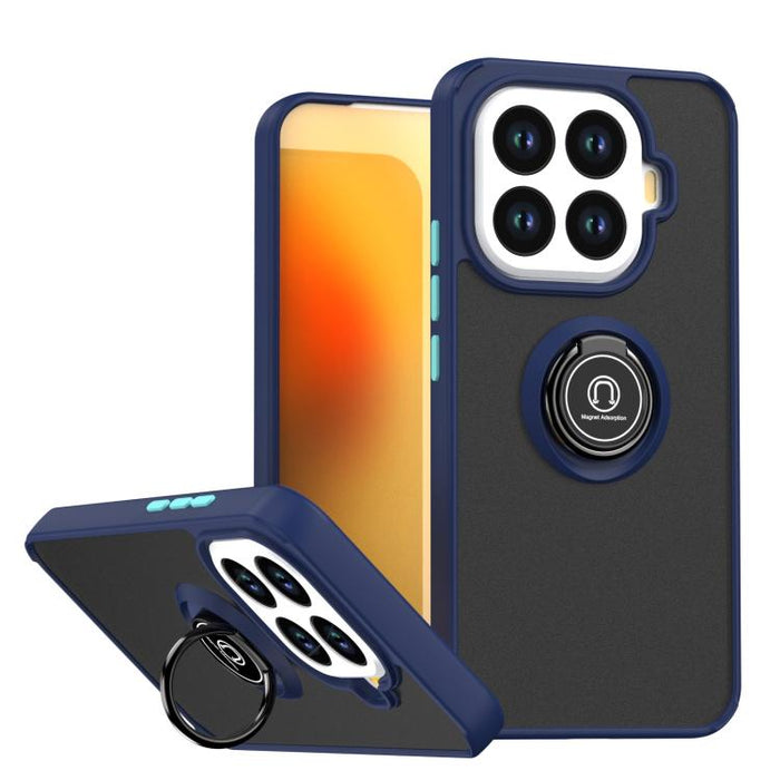 Funda para teléfono Q Shadow 1 Series de TPU + PC con anillo, For Xiaomi 17T Pro 5G, For Xiaomi 17T 5G, For Xiaomi 17 Pro Max, For Xiaomi 17 Pro, For Xiaomi 17, For Xiaomi 15T Pro 5G, For Xiaomi 15T 5G, For Xiaomi 15 5G