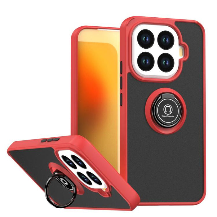 Funda para teléfono Q Shadow 1 Series de TPU + PC con anillo, For Xiaomi 17T Pro 5G, For Xiaomi 17T 5G, For Xiaomi 17 Pro Max, For Xiaomi 17 Pro, For Xiaomi 17, For Xiaomi 15T Pro 5G, For Xiaomi 15T 5G, For Xiaomi 15 5G