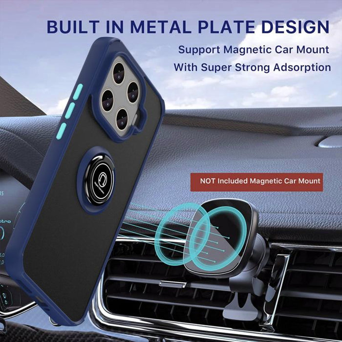Funda para teléfono Q Shadow 1 Series de TPU + PC con anillo, For Xiaomi 17T Pro 5G, For Xiaomi 17T 5G, For Xiaomi 17 Pro Max, For Xiaomi 17 Pro, For Xiaomi 17, For Xiaomi 15T Pro 5G, For Xiaomi 15T 5G, For Xiaomi 15 5G