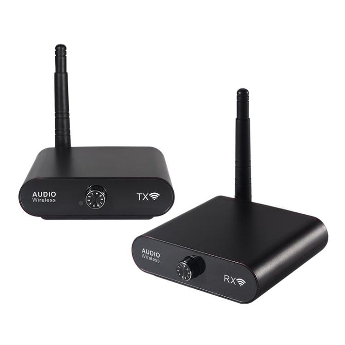 AU2410R2 2.4G Wireless Audio Transmitter, 1 Transmitter + 2 Receivers