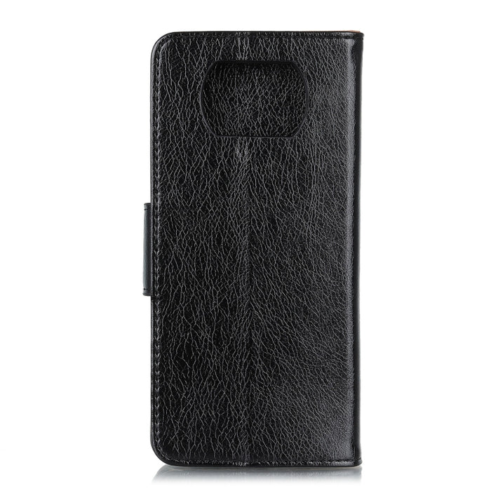 Estuche de cuero con tapa horizontal con textura de napa con soporte y ranuras para tarjetas y billetera, For Samsung Galaxy M51, For Xiaomi Poco X3 NFC, For OPPO Realme 7 Pro, For Motorola Moto G9 Play / G9 / E7 Plus, For OPPO Realme C3 / Realme C3i  ...