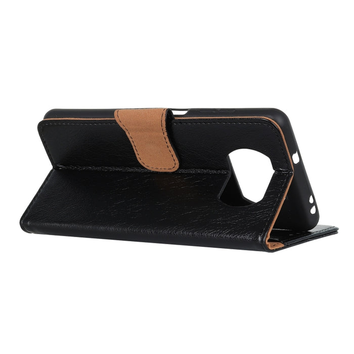 Estuche de cuero con tapa horizontal con textura de napa con soporte y ranuras para tarjetas y billetera, For Samsung Galaxy M51, For Xiaomi Poco X3 NFC, For OPPO Realme 7 Pro, For Motorola Moto G9 Play / G9 / E7 Plus, For OPPO Realme C3 / Realme C3i  ...