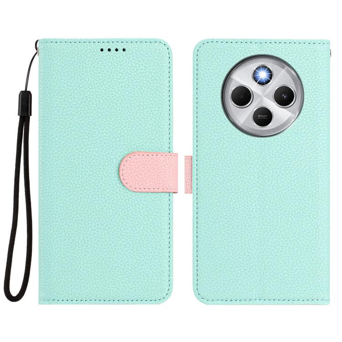 Funda magnética desmontable para teléfono con textura de lichi y cubierta de cuero vegano., For Redmi 14C 4G / 14R 5G / Poco C75, For Redmi Note 14 5G Global, For Redmi Note 14 Pro+ 5G Global, For Redmi Note 14 Pro 5G Global                            ...