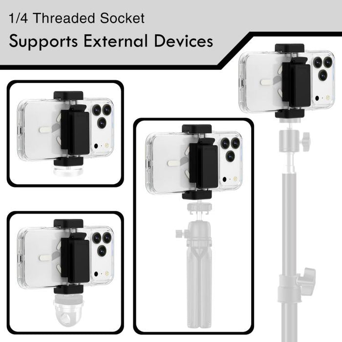 Universal Adjustable Desktop Phone Holder, Desktop Holder (Black), Desktop Holder (White)