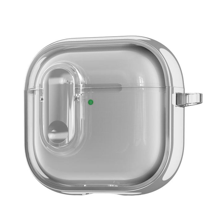 Clear Electroplating Wireless Earphones Case with Switch, For AirPods Pro 3, For AirPods 4, For AirPods Pro 2, For AirPods Pro