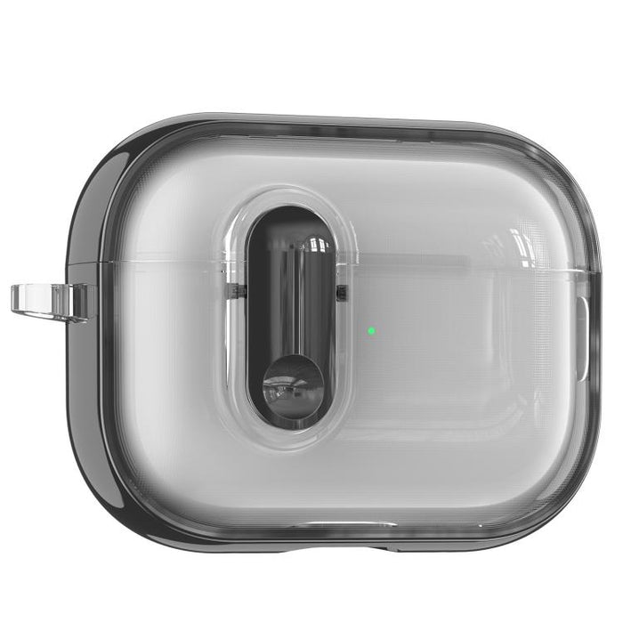 Clear Electroplating Wireless Earphones Case with Switch, For AirPods Pro 3, For AirPods 4, For AirPods Pro 2, For AirPods Pro