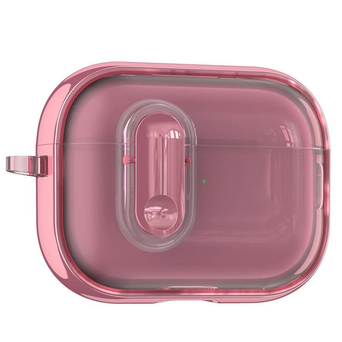 Clear Electroplating Wireless Earphones Case with Switch, For AirPods Pro 3, For AirPods 4, For AirPods Pro 2, For AirPods Pro