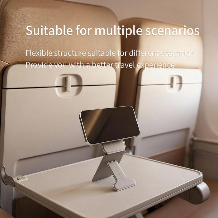 Do As You Wish I-Shaped Hinge Magnetic Phone Stand with Card Holder