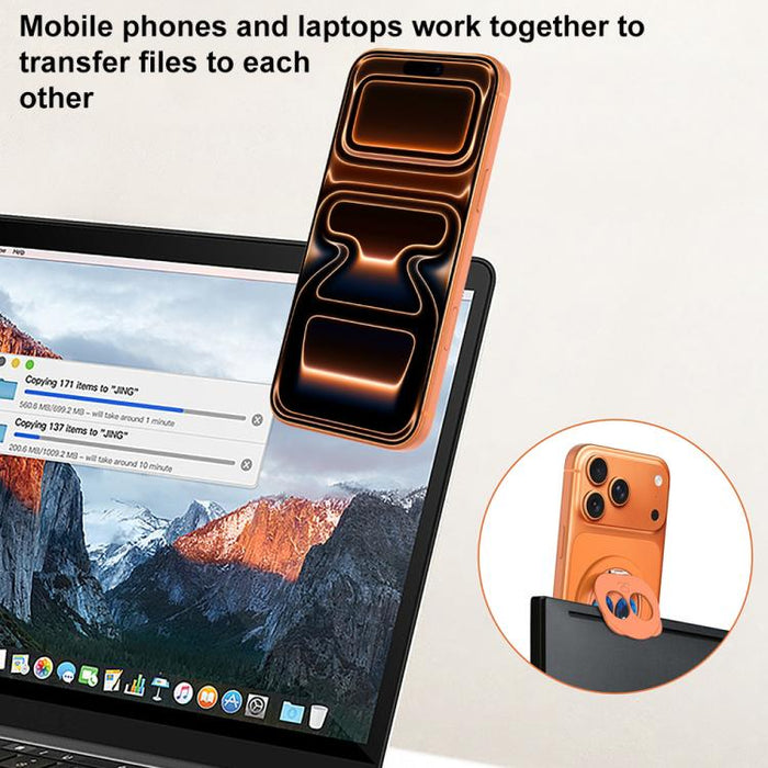 Double-fold Panda Magnetic Ring Phone Holder