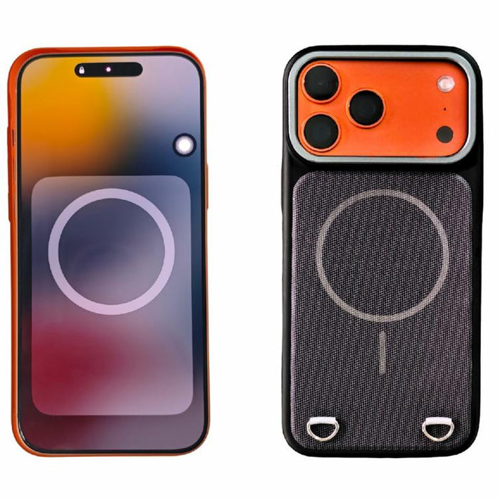 Skin Feel PC + Technology Cloth Magnetic Phone Case, For iPhone 17 Pro Max, For iPhone 17 Pro