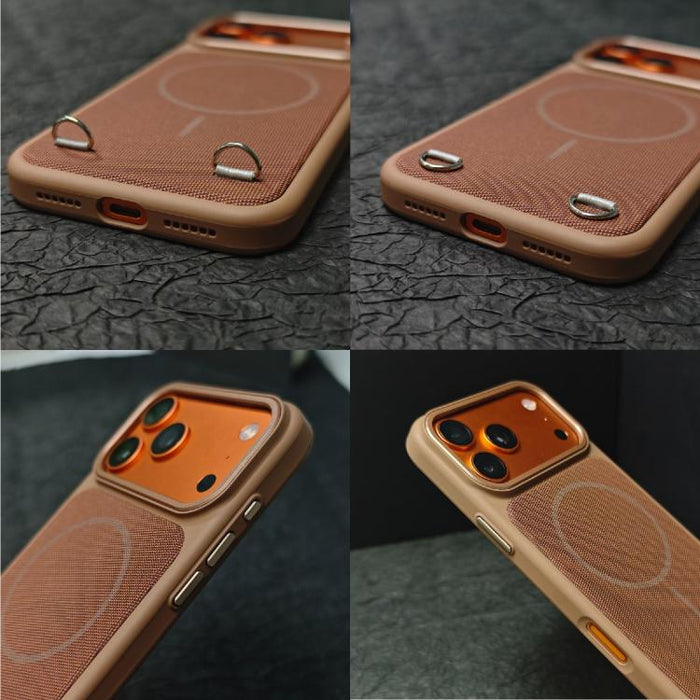 Skin Feel PC + Technology Cloth Magnetic Phone Case, For iPhone 17 Pro Max, For iPhone 17 Pro