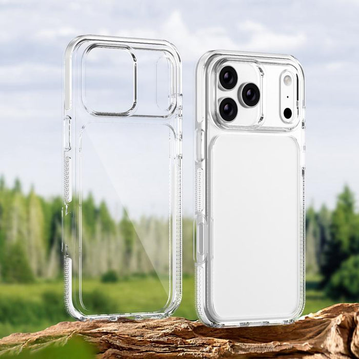 Funda para teléfono Ice Armor híbrida de PC y TPU, For iPhone 17 Pro Max, For iPhone 17 Pro, For iPhone Air