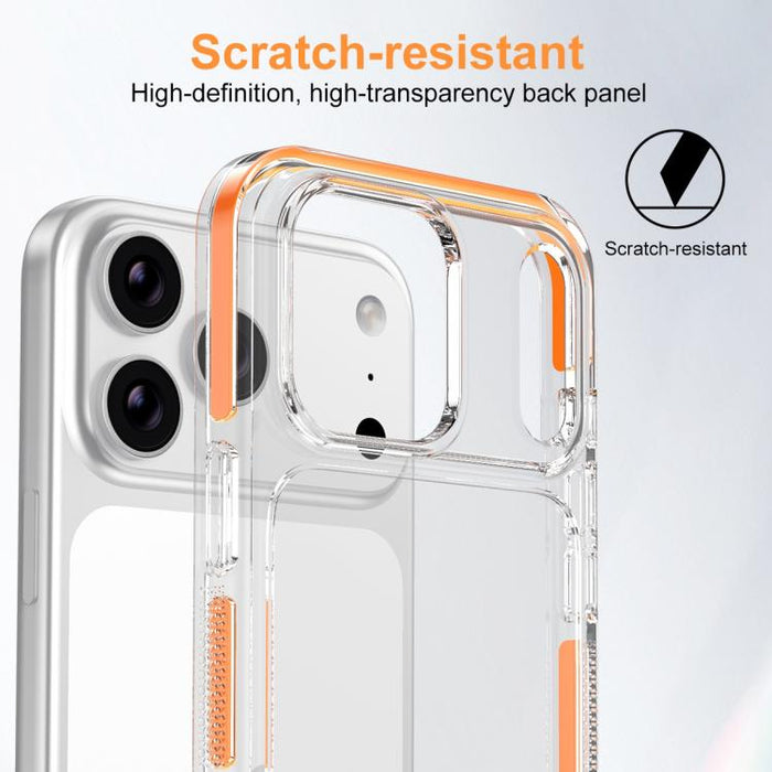 Funda para teléfono Ice Armor híbrida de PC y TPU, For iPhone 17 Pro Max, For iPhone 17 Pro, For iPhone Air