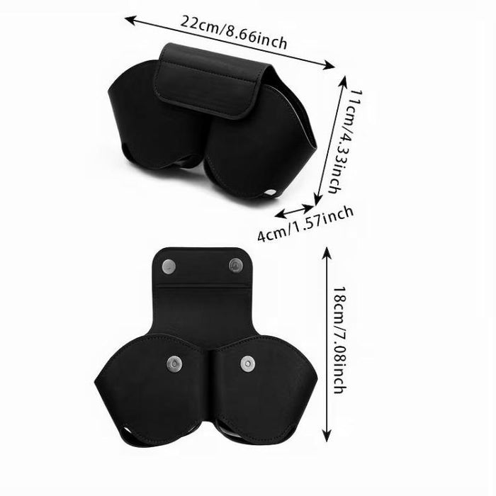 Funda protectora para auriculares de cuero sintético vegano con cierre magnético, For AirPods Max