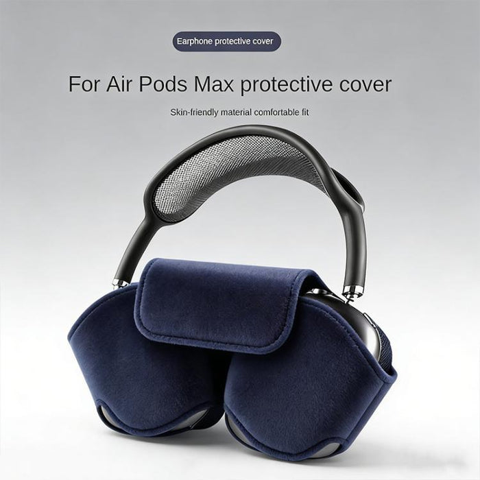 Funda protectora para auriculares de cuero sintético vegano con cierre magnético, For AirPods Max